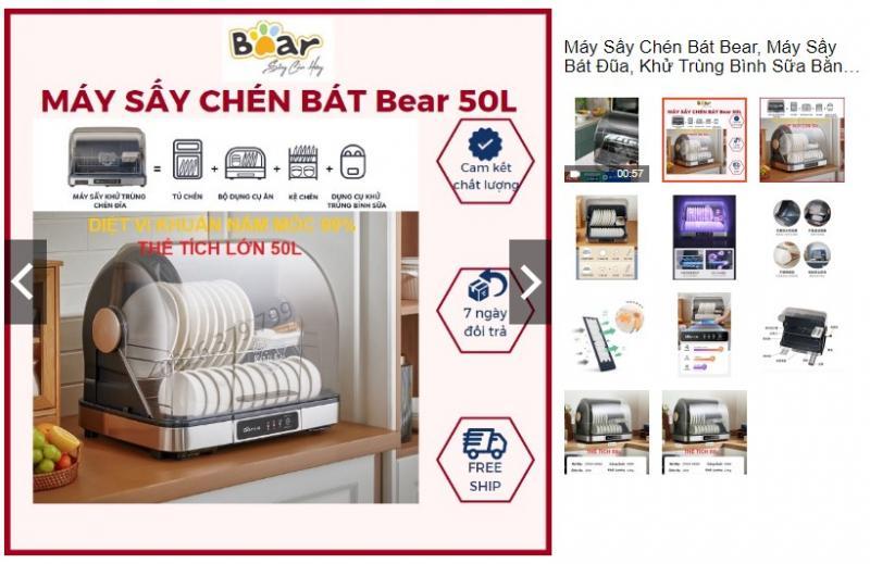 Top 6 máy sấy bát đáng mua nhất hiện nay