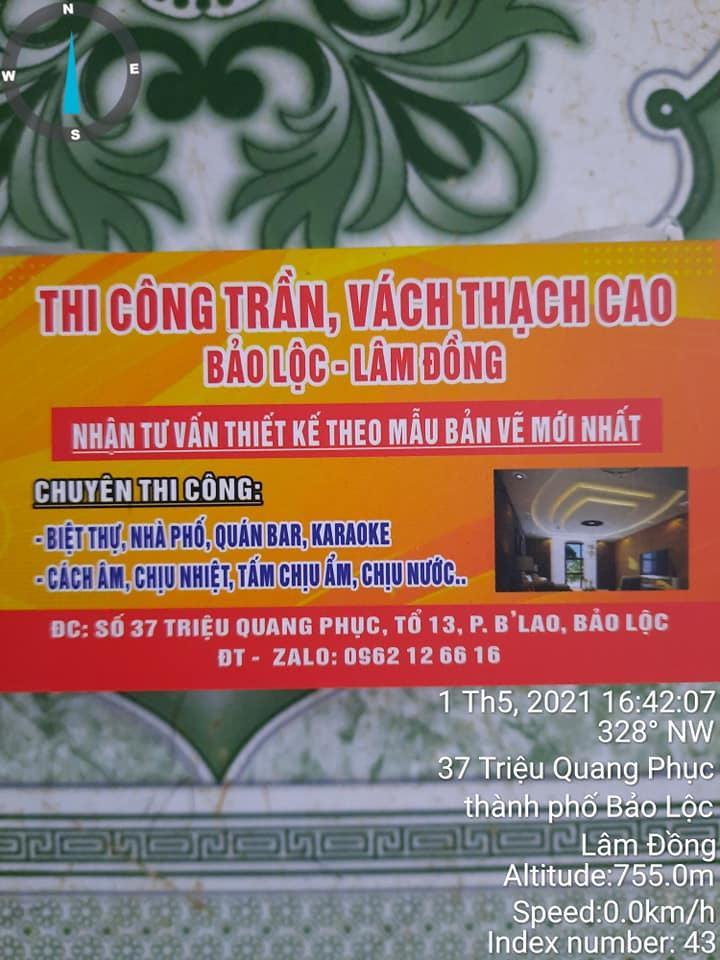 Top 4 Đơn Vị Thi Công Trần Thạch Cao Chất Lượng Nhất Lâm Đồng
