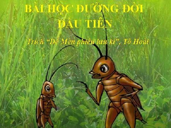 7 bài phân tích xuất sắc nhất về nhân vật Dế Mèn trong tác phẩm 'Bài học đường đời đầu tiên' của nhà văn Tô Hoài
