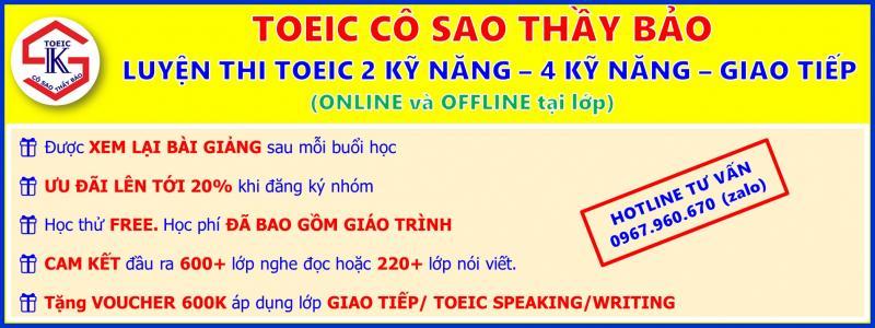 Top 6 Trung tâm luyện thi TOEIC chất lượng hàng đầu tại TP. HCM