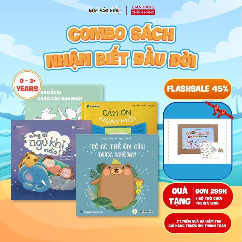 Top 6 cuốn sách hay nhất dành cho bé từ 0 đến 3 tuổi