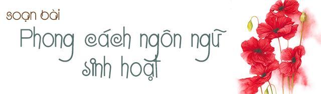 Top 5 bài soạn nổi bật về Phong cách ngôn ngữ sinh hoạt (Ngữ Văn 10)