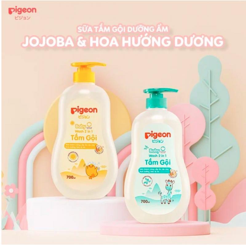 Top 3 Công dụng tuyệt vời của sữa tắm gội 2 trong 1 Pigeon cho bé yêu