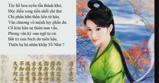5 bài phân tích ấn tượng nhất về hình tượng Tiểu Thanh trong thi phẩm 'Độc Tiểu Thanh kí'