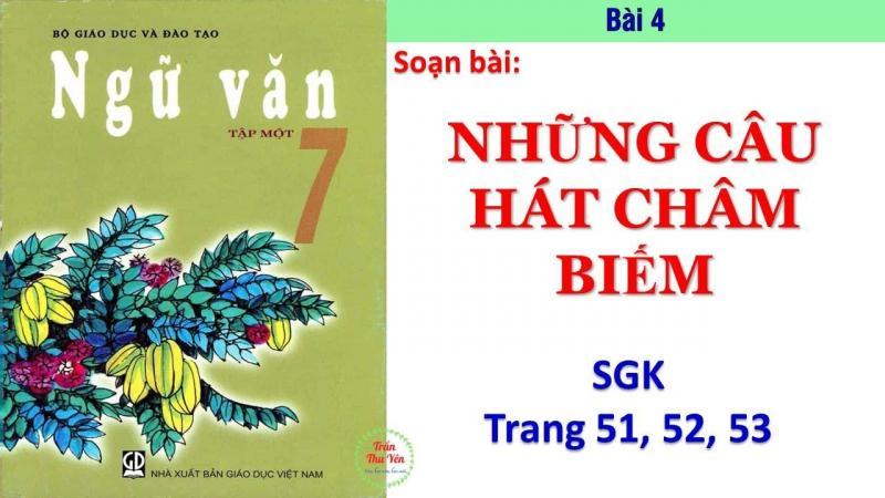 6 Bài soạn "Những câu hát châm biếm" lớp 7 xuất sắc nhất