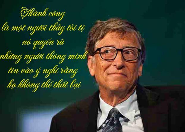 9 Lời khuyên đắt giá từ Bill Gates dành cho bạn