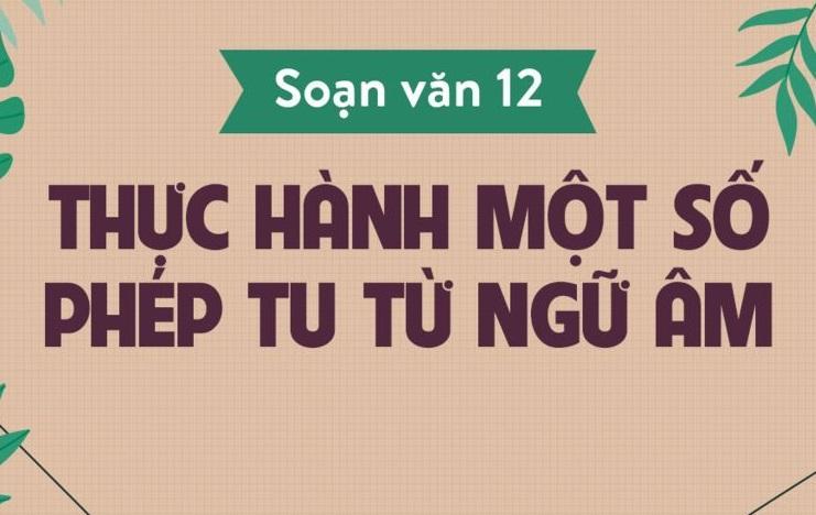 Top 5 Bài soạn Thực hành phép tu từ ngữ âm (Ngữ Văn 12) xuất sắc nhất