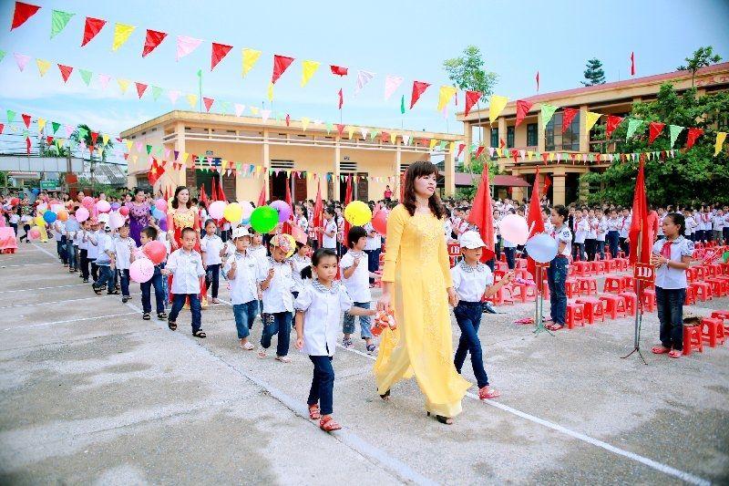 7 Mẫu lời dẫn chào đón học sinh lớp 1 ấn tượng và sâu sắc