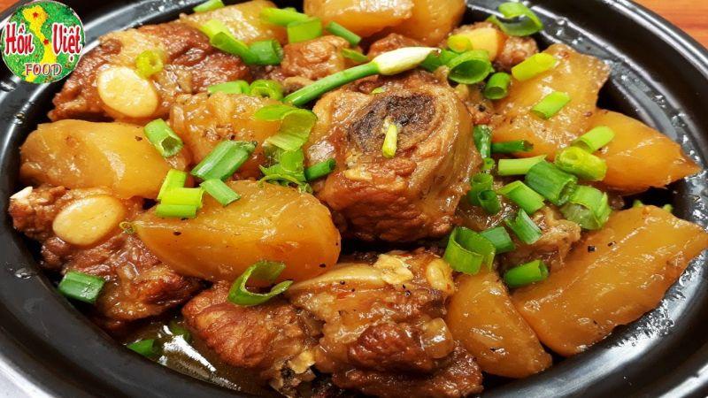 10 Công thức sườn kho đặc biệt - Gợi ý tuyệt vời cho bữa cơm gia đình