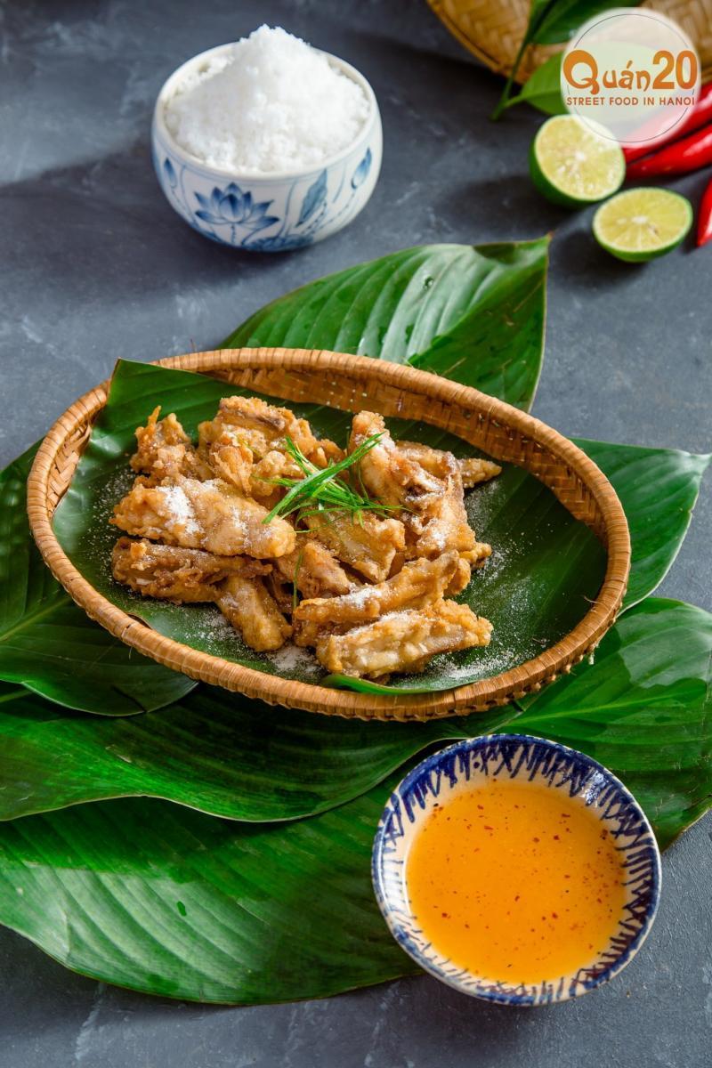 8 địa điểm không thể bỏ qua khi thưởng thức chân gà rang muối tại Hà Nội