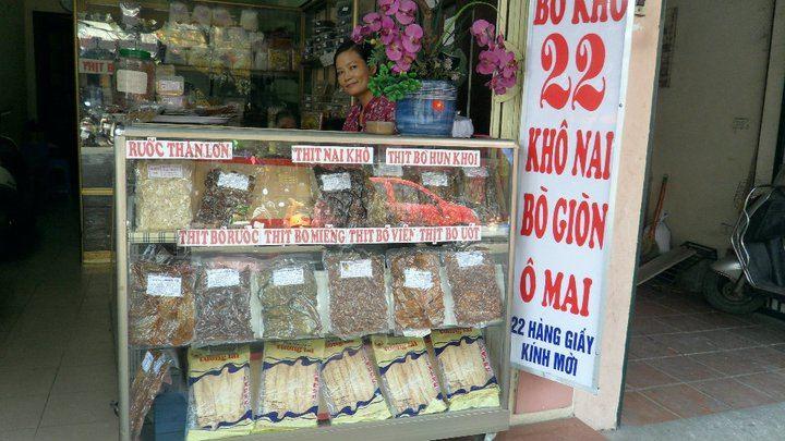 5 điểm đến không thể bỏ qua cho tín đồ bò khô tại Hà Nội
