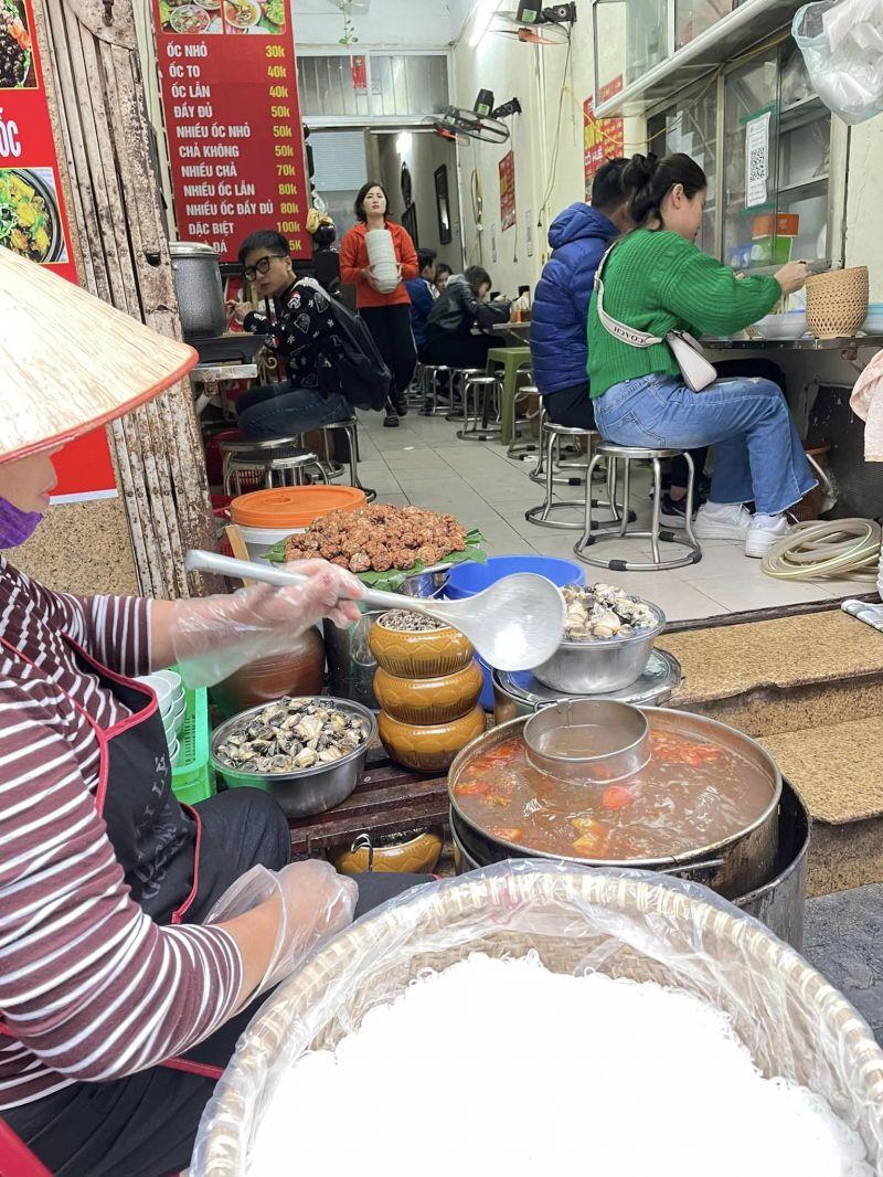 10 địa chỉ bún ốc Hà Nội khiến thực khách mê mẩn