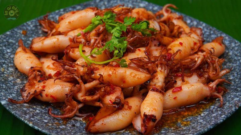 10 Món mực đơn giản mà ngon tuyệt - Bí quyết nấu ăn dễ dàng