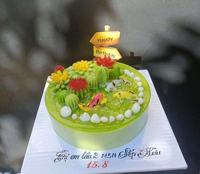 Top 4 địa chỉ làm bánh sinh nhật rau câu nghệ thuật đẹp mắt & chất lượng nhất Phú Yên