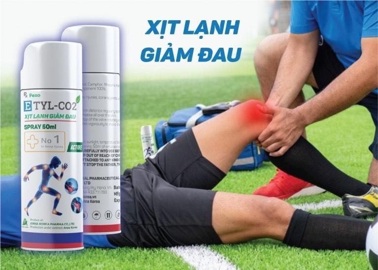 Top 5 xịt lạnh giảm đau đột phá được ưa chuộng nhất hiện nay