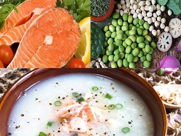 10 Công thức cháo cá hồi ăn dặm - Bữa ngon dinh dưỡng cho bé yêu