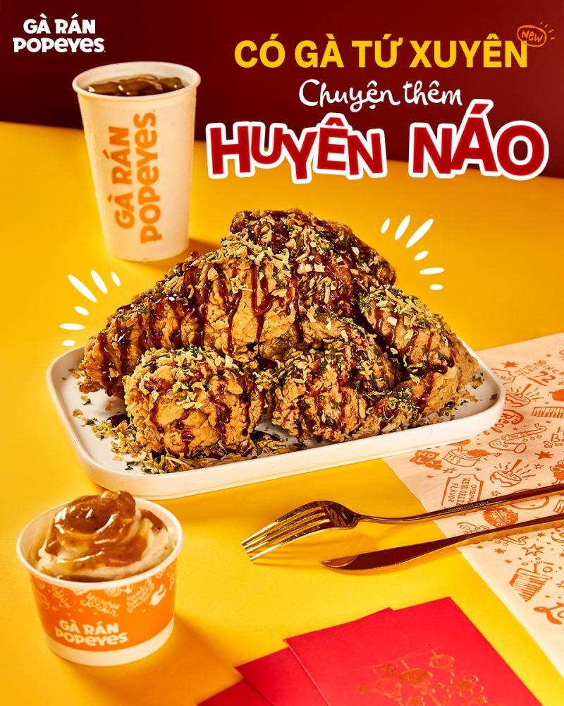 Top 13 thương hiệu gà rán fast-food đình đám nhất Sài Thành