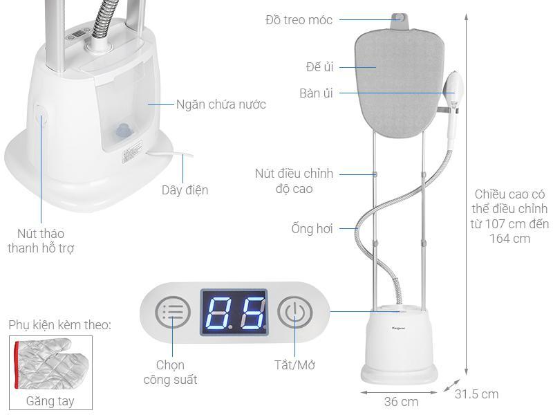 Top 10 Bàn là hơi nước đứng cao cấp - Hiệu suất vượt trội, chất lượng đỉnh cao