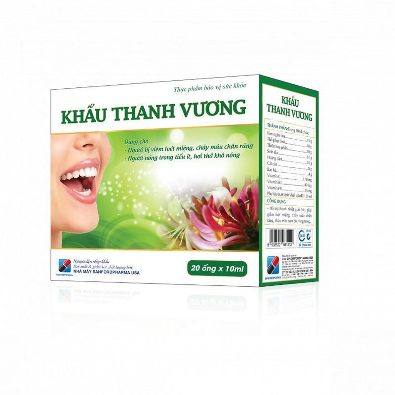 10 Sản phẩm đánh bay nhiệt miệng hiệu quả nhất 2024 - Lựa chọn vàng cho sức khỏe răng miệng