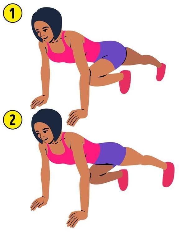 7 Bài Tập Chỉ 5 Phút Mỗi Ngày Để Sở Hữu Vòng Eo Thon Gọn