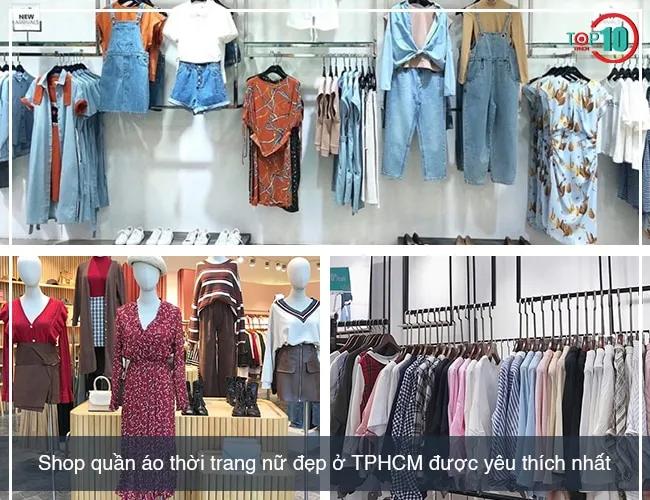Top 10 cửa hàng thời trang nữ đẹp nhất TP.HCM được chị em săn đón nhiều nhất