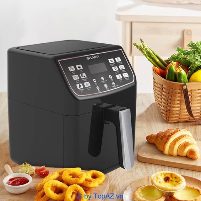 Top 5 Nồi Chiên Không Dầu Sharp chất lượng nhất (KF-AF, S-055, KS-92, S-066…)