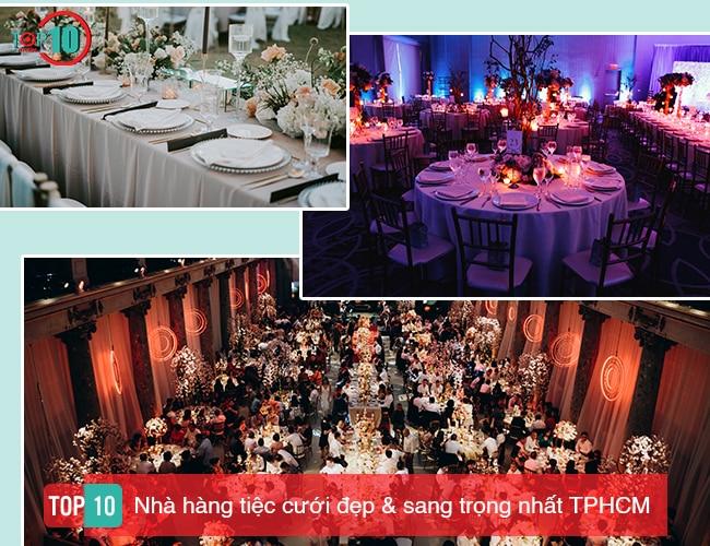 10 địa điểm tổ chức tiệc cưới sang trọng và ấn tượng nhất tại TP.HCM