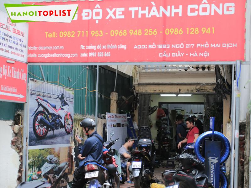 Khám phá 15+ địa chỉ độ xe máy Hà Nội uy tín, chất lượng hàng đầu