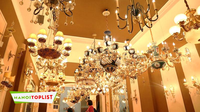 10 địa chỉ mua đèn chùm giá tốt nhất Hà Nội không thể bỏ qua