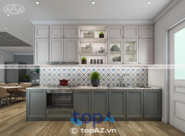 Top 11 Đơn vị thiết kế & thi công tủ bếp chất lượng nhất TP. Hạ Long
