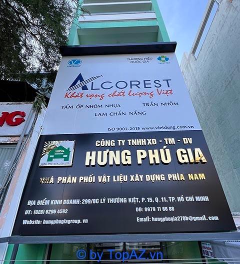 Hưng Phú Gia Group - Địa chỉ tin cậy chuyên cung cấp tấm Poly, Alu, Mica chất lượng cao