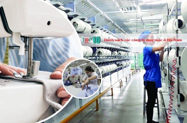 Danh sách các công ty may mặc uy tín hiện đang hoạt động tại Hà Nam