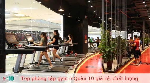 Top 10 phòng gym chất lượng, giá tốt và dịch vụ hoàn hảo tại Quận 10