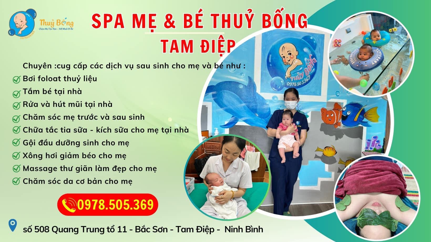 9 Địa chỉ chăm sóc mẹ và bé sau sinh chất lượng nhất tại Ninh Bình