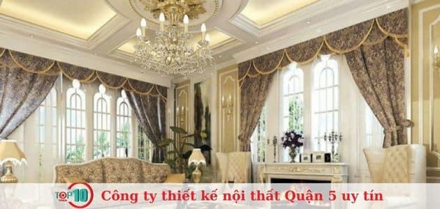 7 đơn vị thiết kế nội thất đáng tin cậy nhất tại Quận 5, TP.HCM - Đẳng cấp cho mọi không gian sống