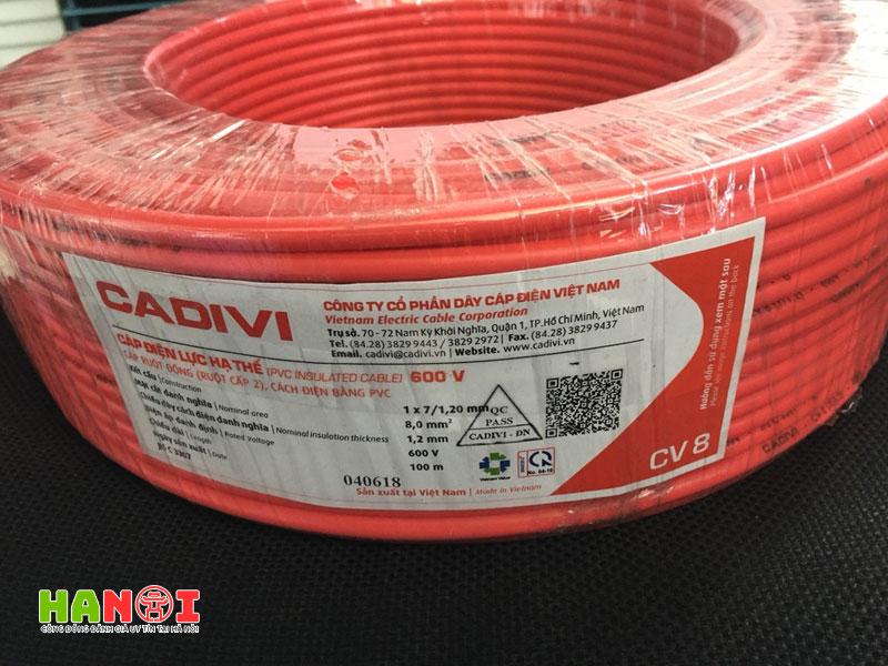 Cập nhật bảng giá dây điện Cadivi mm chính hãng tại Thiết Bị Điện T&T - Đơn vị phân phối uy tín