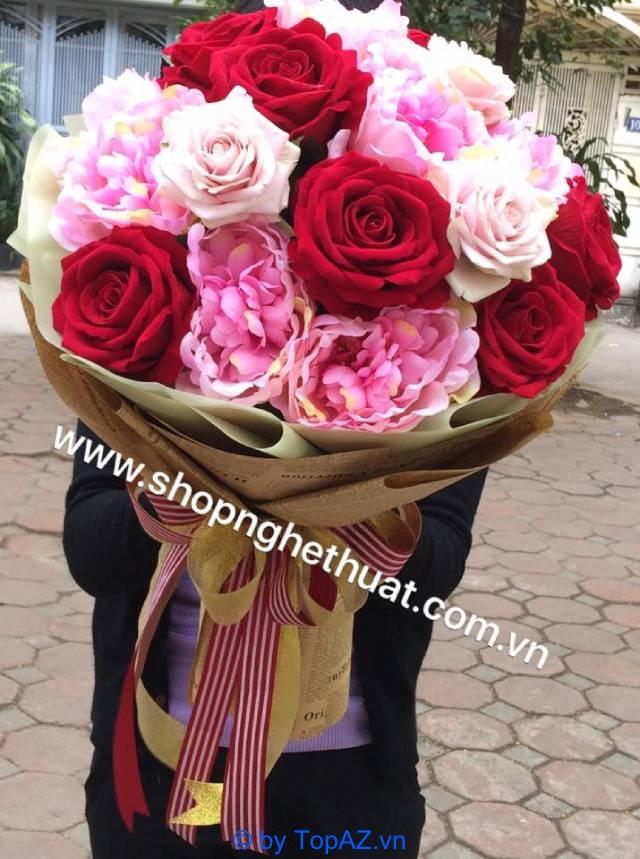 5 địa chỉ mua hoa lụa đẹp nhất Hà Nội - Chất lượng cao, giá cả phải chăng