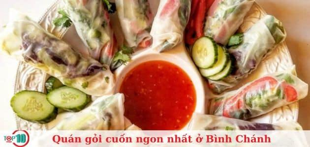 6 địa điểm gỏi cuốn Bình Chánh đáng thử: Ngon chuẩn vị, giá siêu hời
