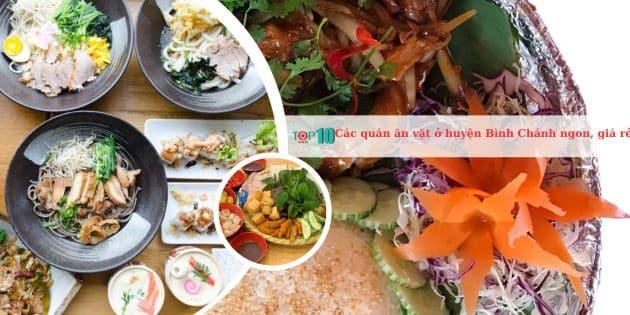 Top 9 quán ăn vặt hấp dẫn, giá cả phải chăng tại Bình Chánh được yêu thích nhất