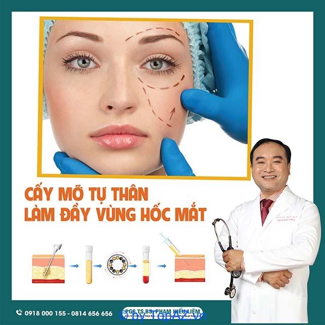10 Địa chỉ cấy mỡ hốc mắt uy tín và an toàn tại TP.HCM