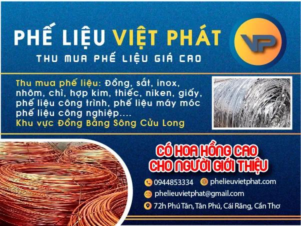 Top 4 đơn vị thu mua phế liệu giá cao, uy tín hàng đầu tại Cần Thơ