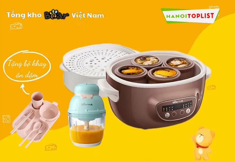 Tổng kho Bear Việt Nam – Nhà phân phối đồ gia dụng Bear chính hãng tại Hà Nội