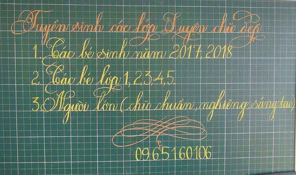 Top 4 Trung tâm luyện chữ đẹp chất lượng nhất Tiền Giang