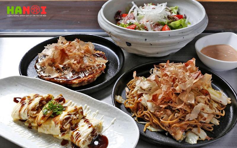 Top 5+ quán Okonomiyaki ngon khó cưỡng tại Hà Nội