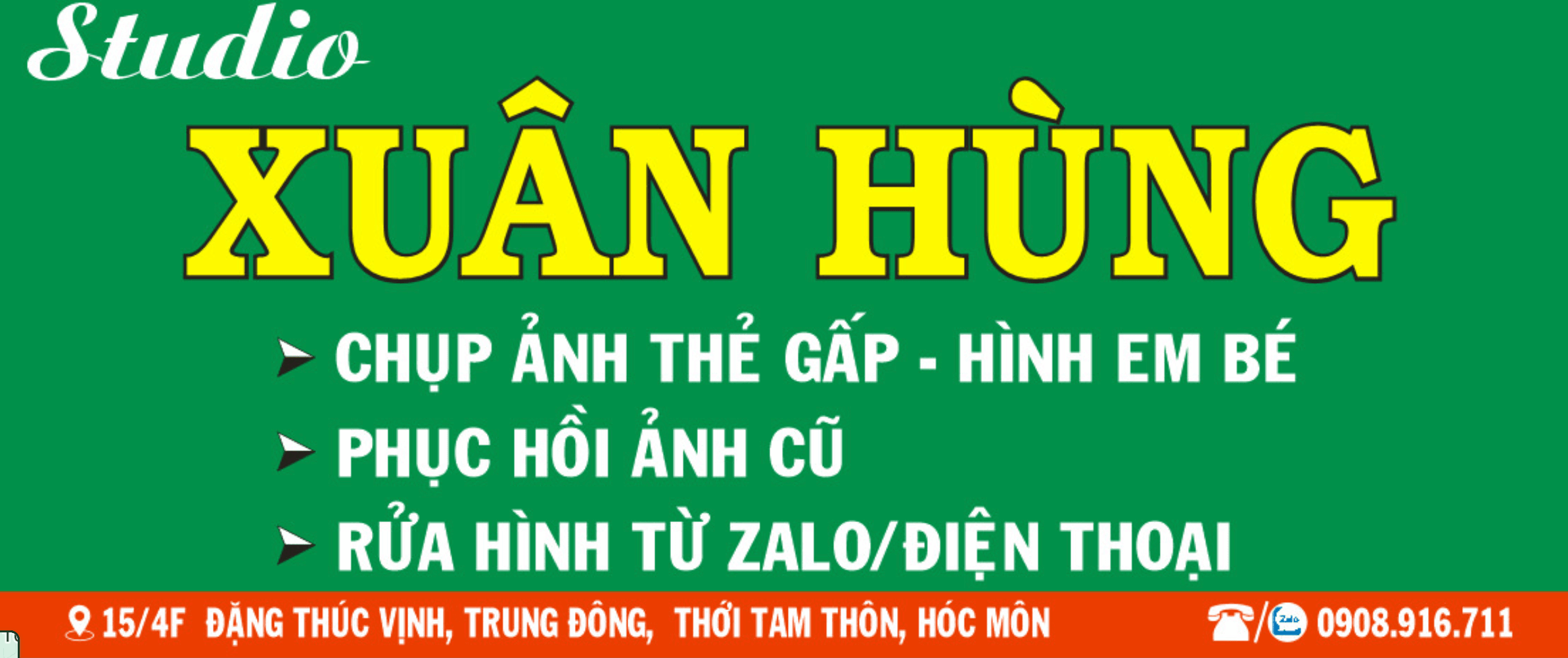 Top 5 tiệm chụp ảnh thẻ lấy ngay đẹp nhất tại huyện Hóc Môn, TP. HCM