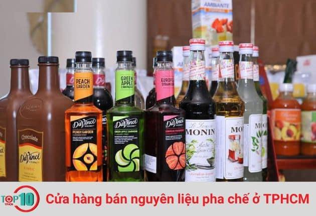 Top 11 Cửa Hàng Nguyên Liệu Pha Chế Uy Tín Và Chất Lượng Tại TPHCM