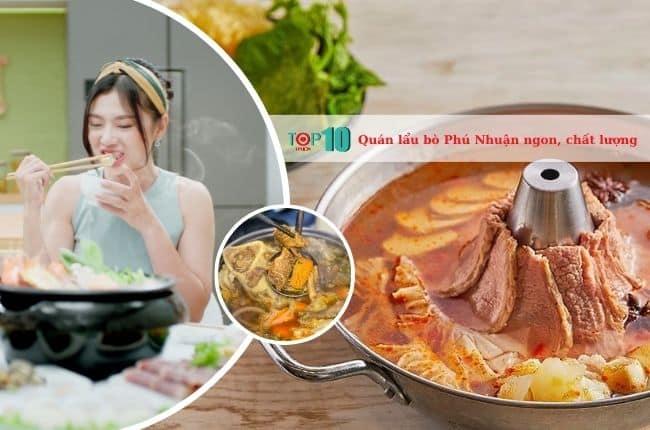 Top 5 địa chỉ lẩu bò Phú Nhuận đáng trải nghiệm - hương vị thượng hạng, chất lượng đẳng cấp