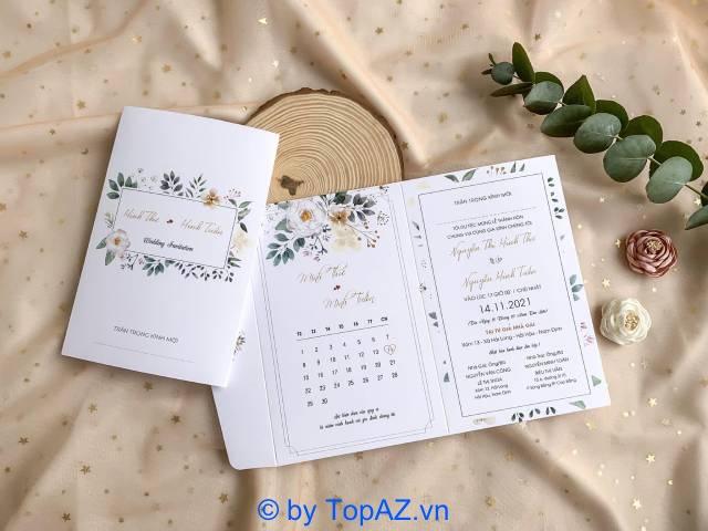 Top 10 địa chỉ in thiệp cưới đẹp, giá tốt và uy tín bậc nhất tại Hà Nội