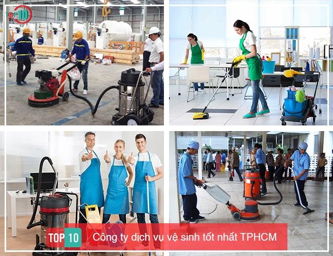 Top 10 đơn vị vệ sinh công nghiệp chất lượng và uy tín bậc nhất TP.Hồ Chí Minh
