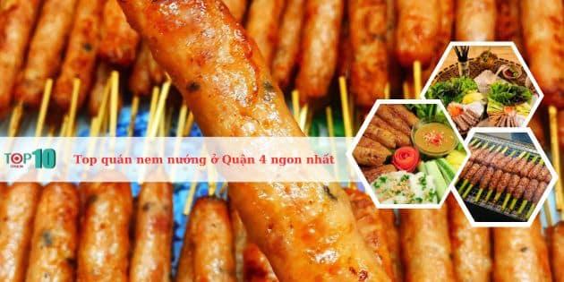 5 quán nem nướng ngon nhất Quận 4 không thể bỏ qua